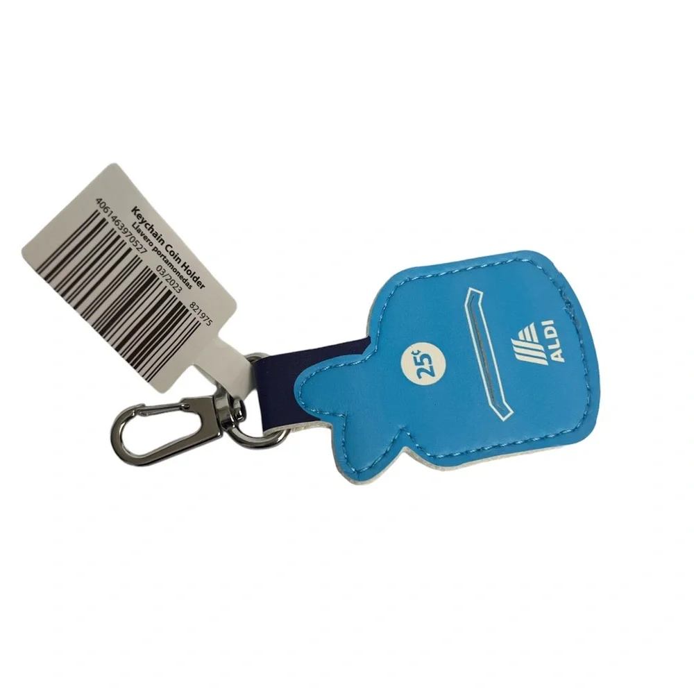 Aldi fan gear sushi quarter holder key chain nwt